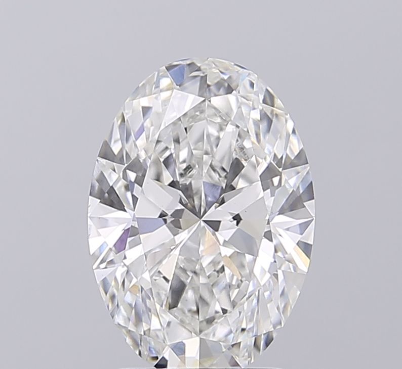 2.54 ct. oval Lab Grown Diamond front image