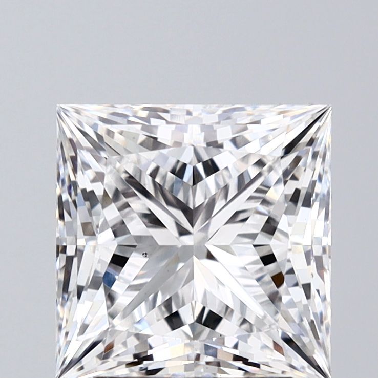 3.04 ct. princess Lab Grown Diamond front image