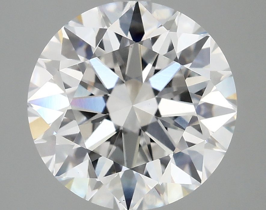 4.10 ct. round Lab Grown Diamond front image