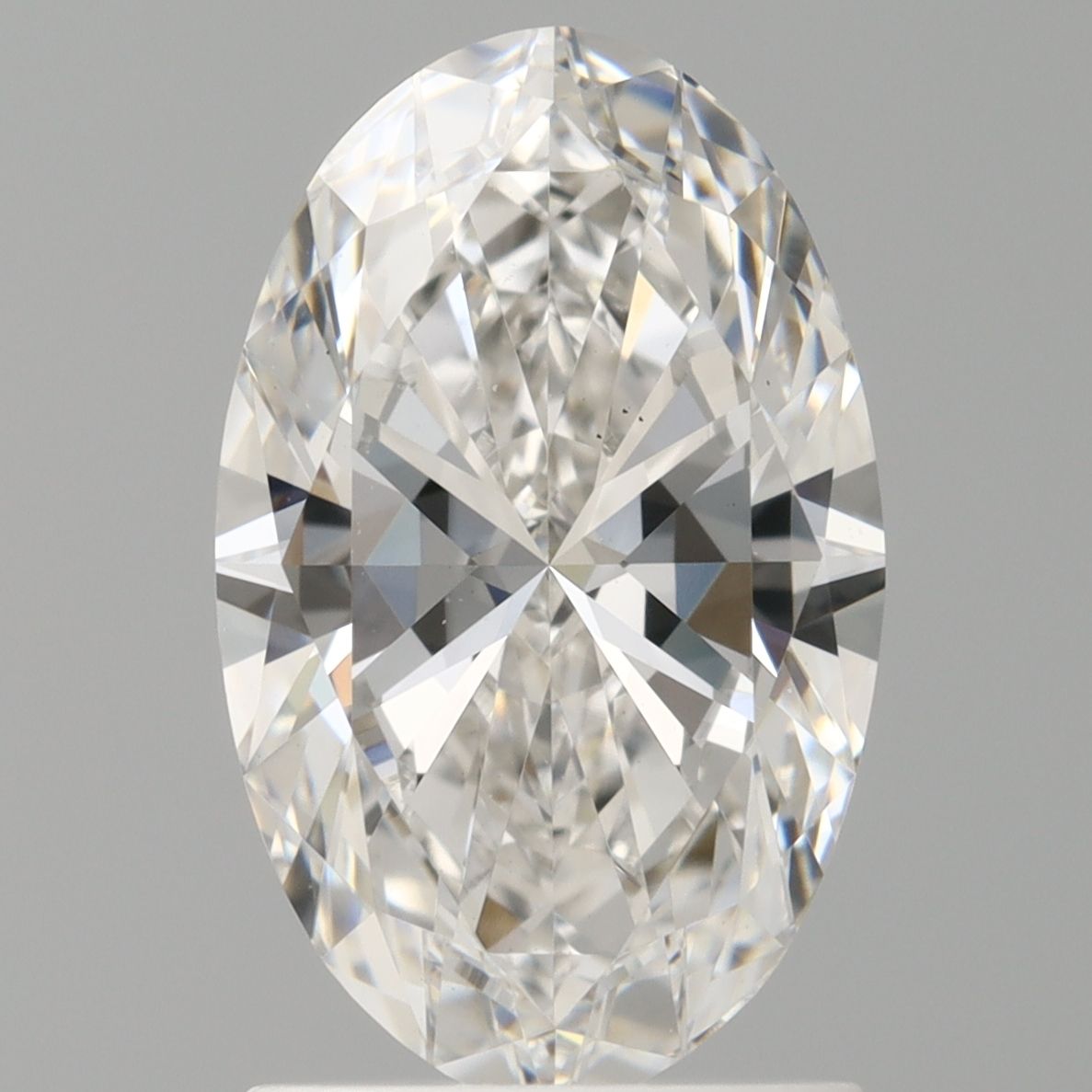1.59 ct. oval Lab Grown Diamond front image