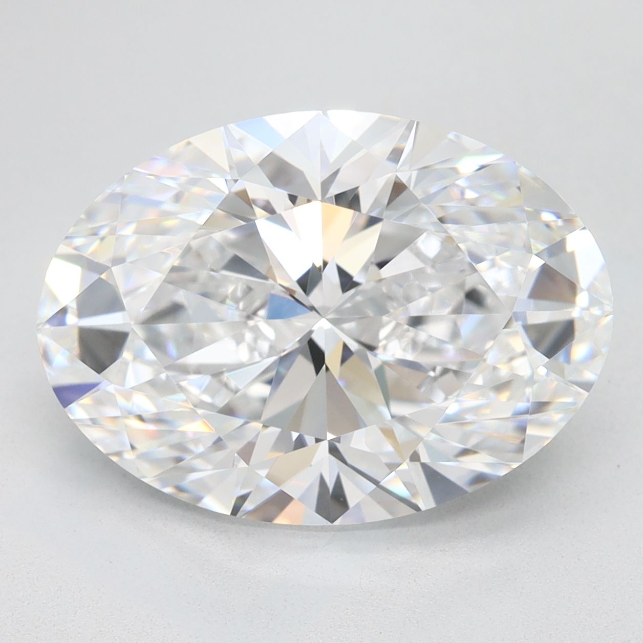 5.17 ct. oval Lab Grown Diamond front image