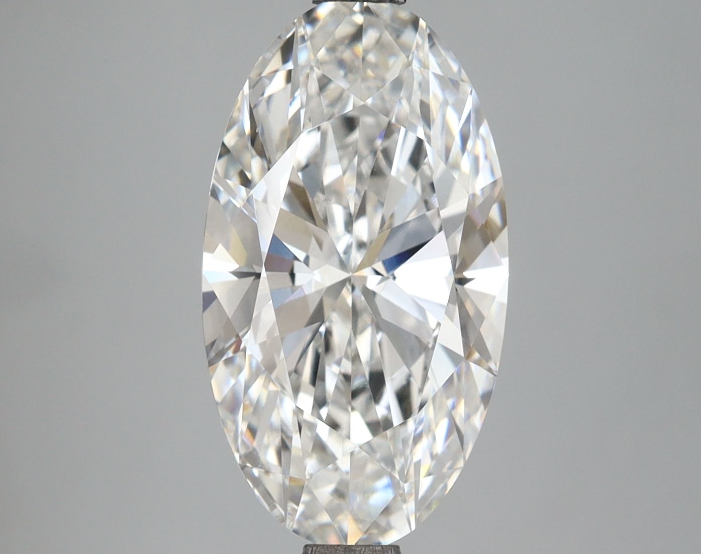 4.10 ct. oval Lab Grown Diamond front image