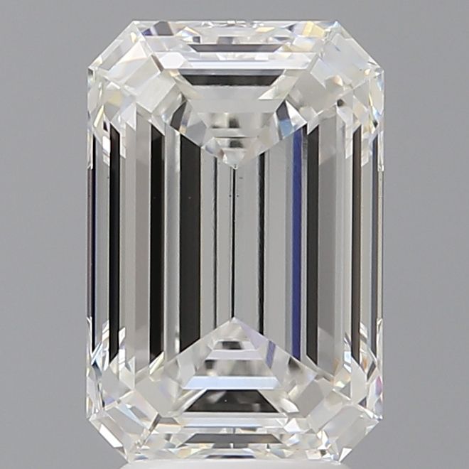 4.10 ct. emerald Lab Grown Diamond front image
