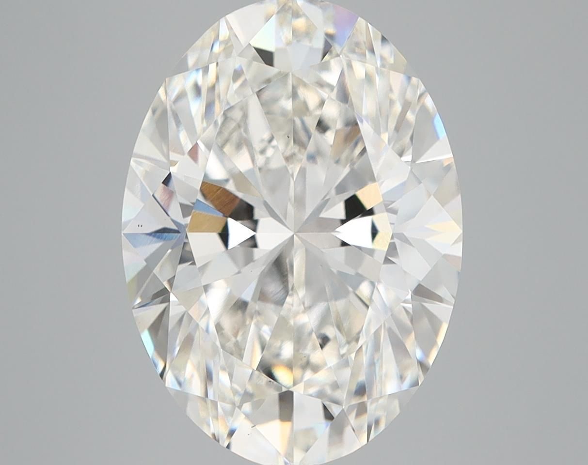 5.10 ct. oval Lab Grown Diamond front image