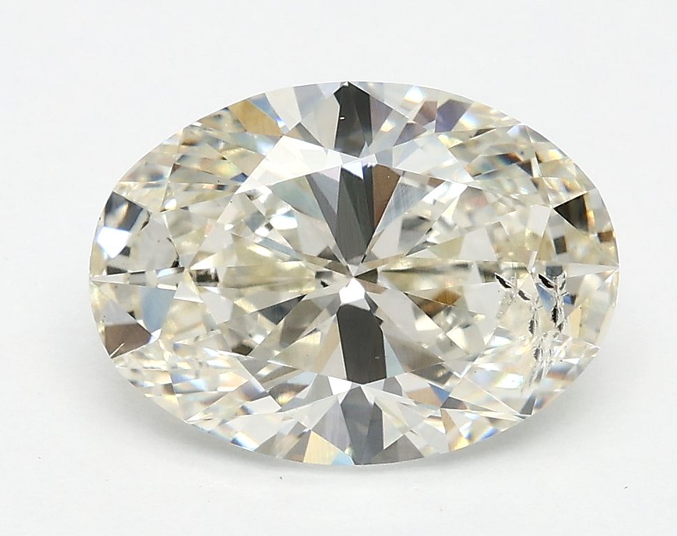 2.01 ct. oval Lab Grown Diamond front image