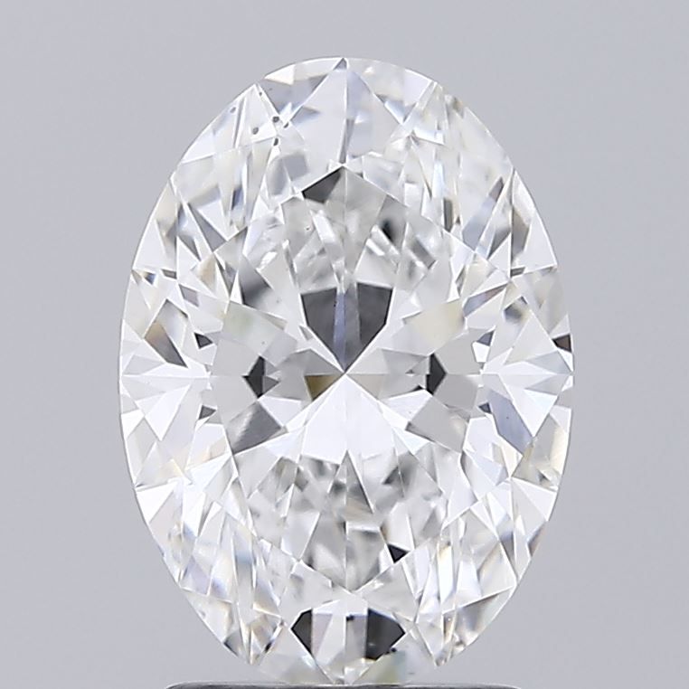 2.14 ct. oval Lab Grown Diamond front image