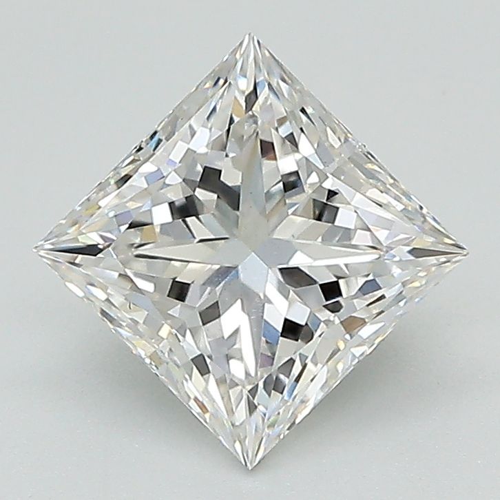 1.56 ct. princess Lab Grown Diamond front image