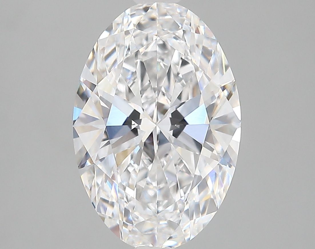 3.31 ct. oval Lab Grown Diamond front image