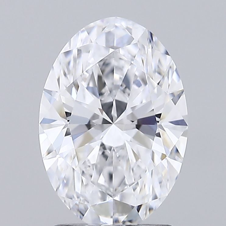 2.01 ct. oval Lab Grown Diamond front image
