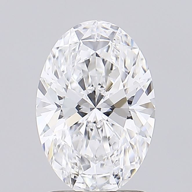 1.71 ct. oval Lab Grown Diamond front image
