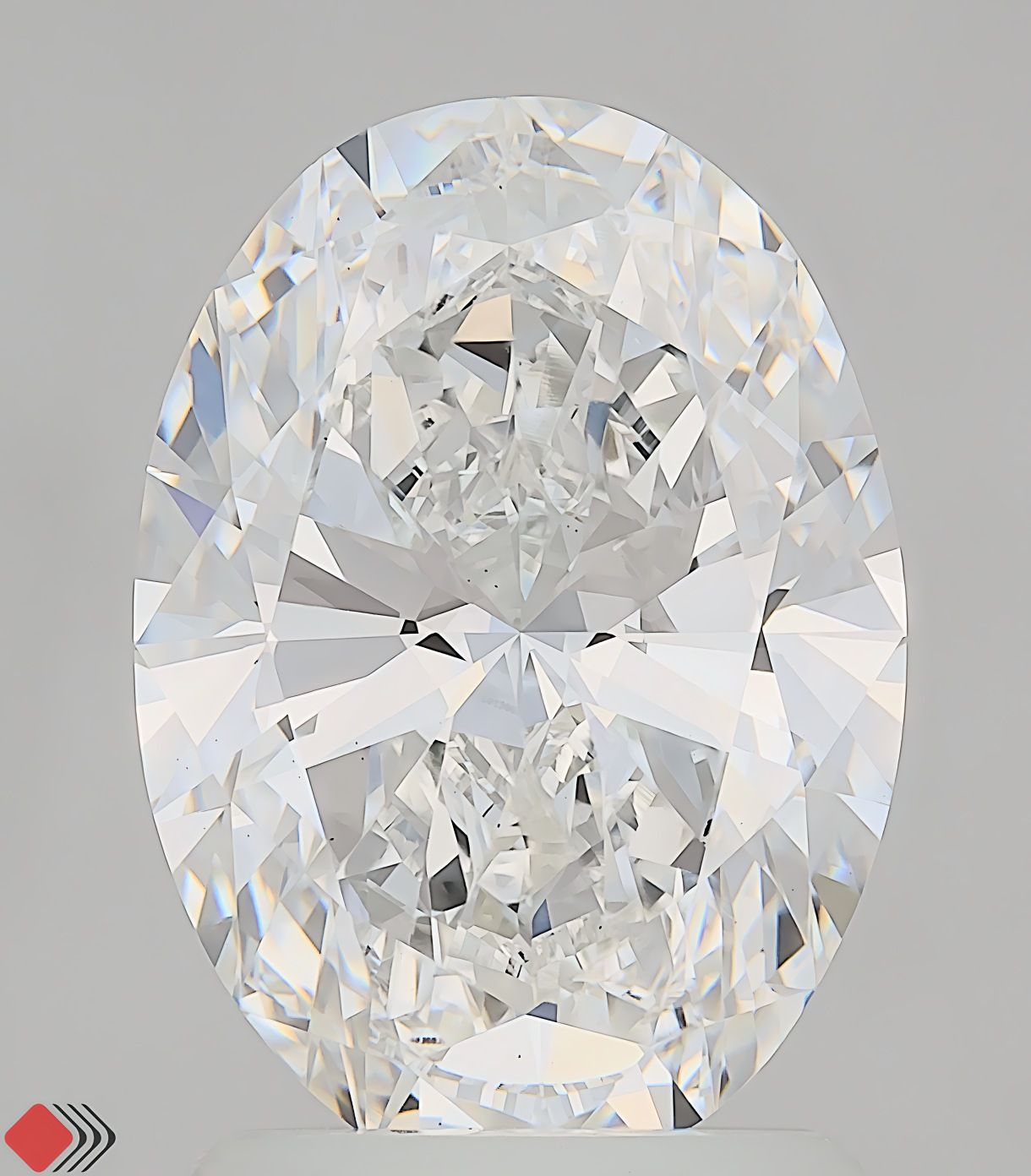 2.01 ct. oval Lab Grown Diamond front image