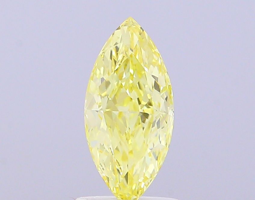 1.05 CT Fancy Intense Yellow MARQUISE