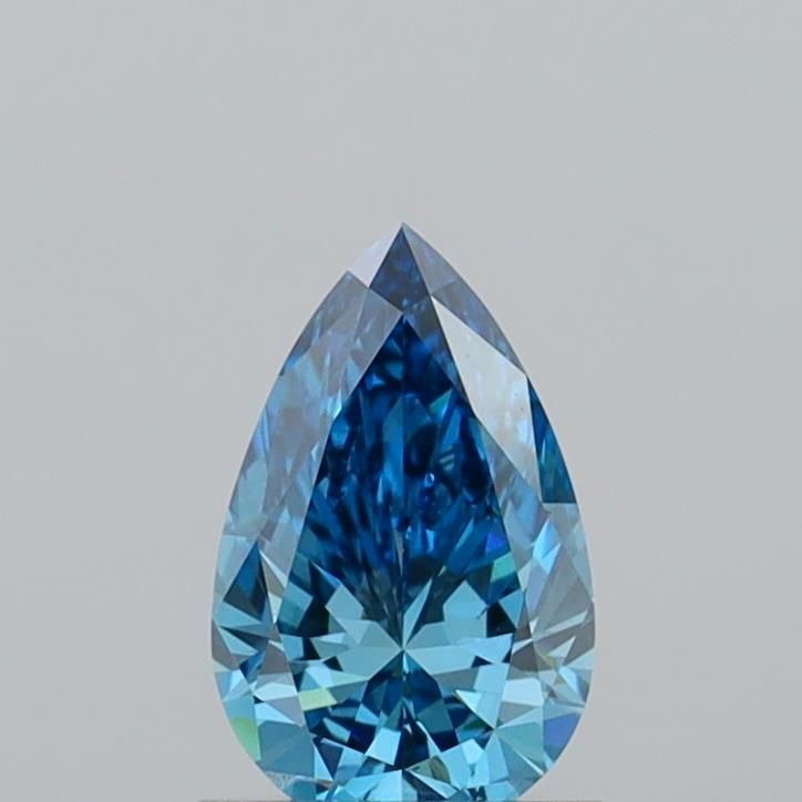 0.99 CT Fancy Vivid Blue PEAR