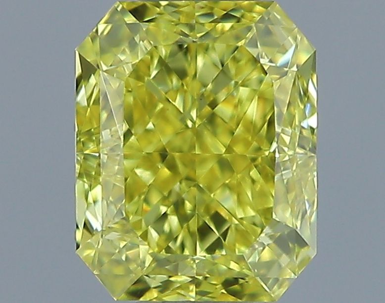 Diament 0.71 ct Fancy Vivid Yellow/VS2