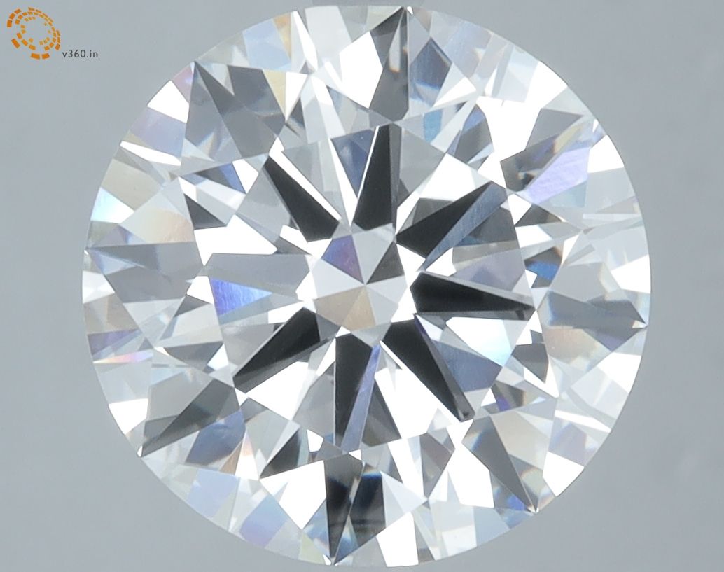 5.02 ct. round Lab Grown Diamond front image