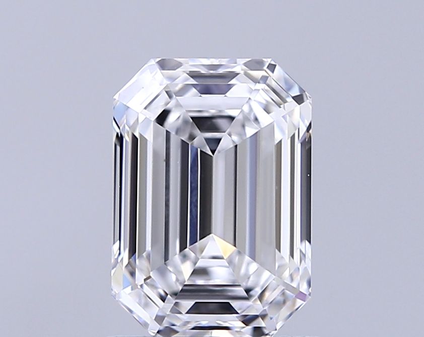 1.42 ct. emerald Lab Grown Diamond front image