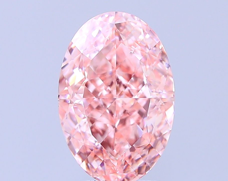 2.06 ct. oval Lab Grown Diamond front image