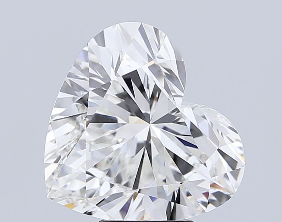 5.28 ct. heart Lab Grown Diamond front image