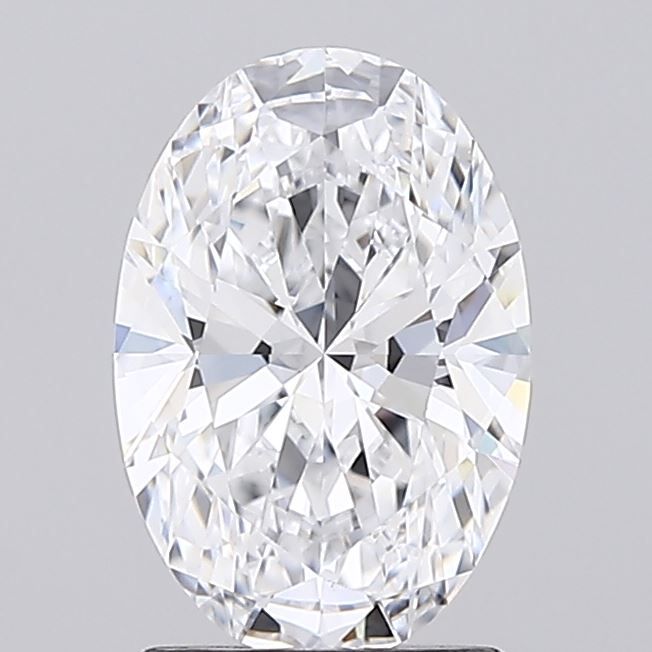 1.59 ct. oval Lab Grown Diamond front image