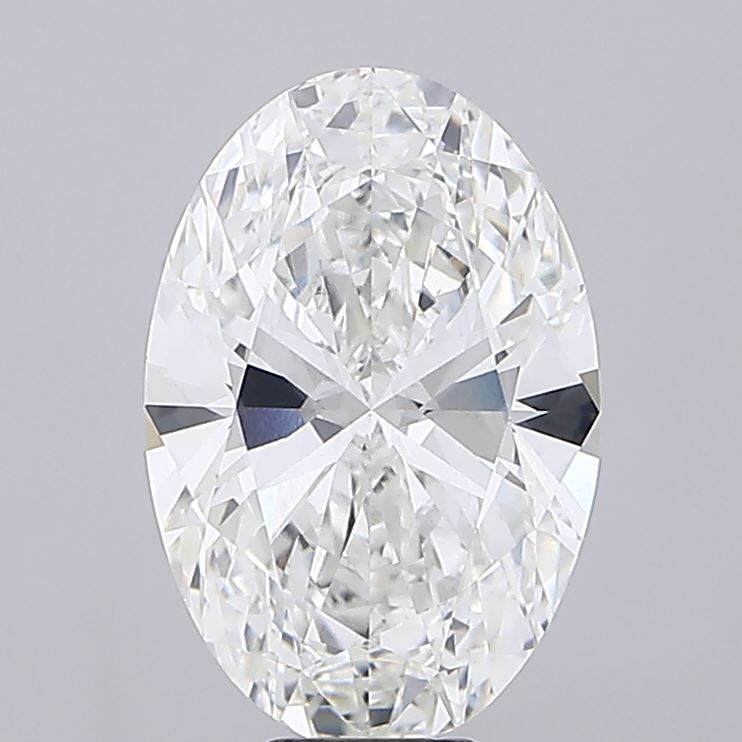 10.08 ct. oval Lab Grown Diamond front image