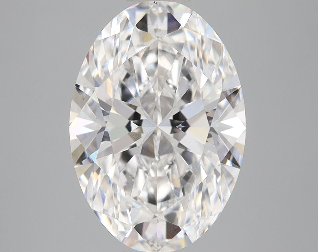 3.04 ct. oval Lab Grown Diamond front image