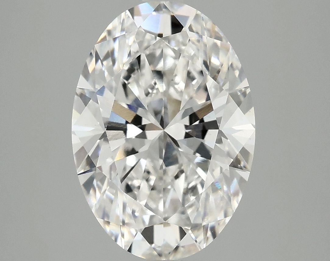 4.10 ct. oval Lab Grown Diamond front image