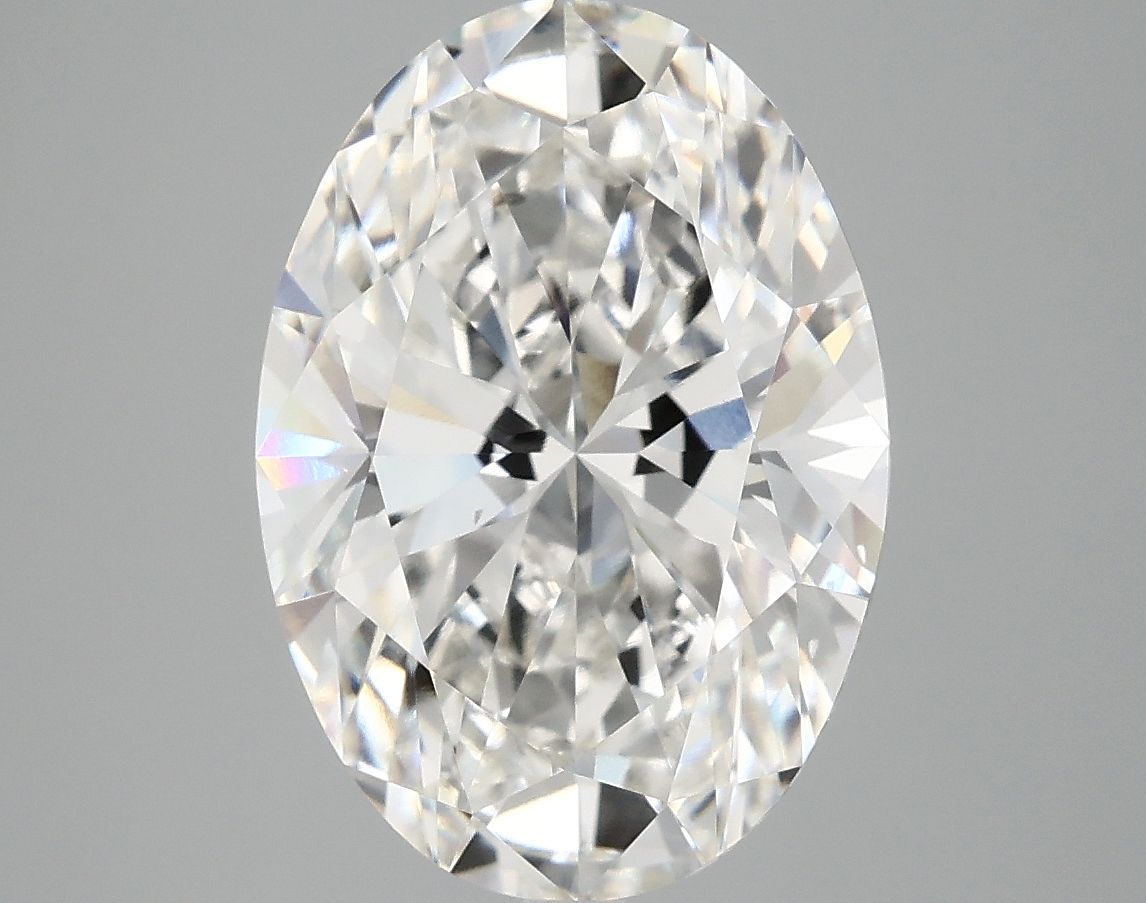 5.04 ct. oval Lab Grown Diamond front image