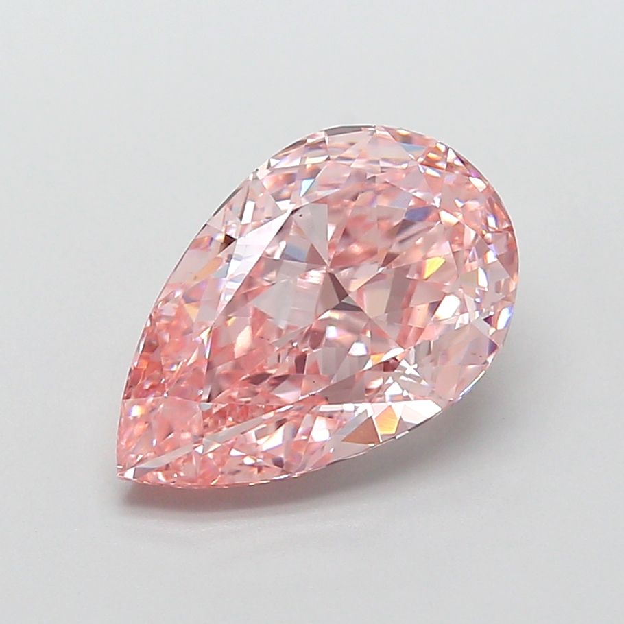 4.10 ct. pear Lab Grown Diamond front image