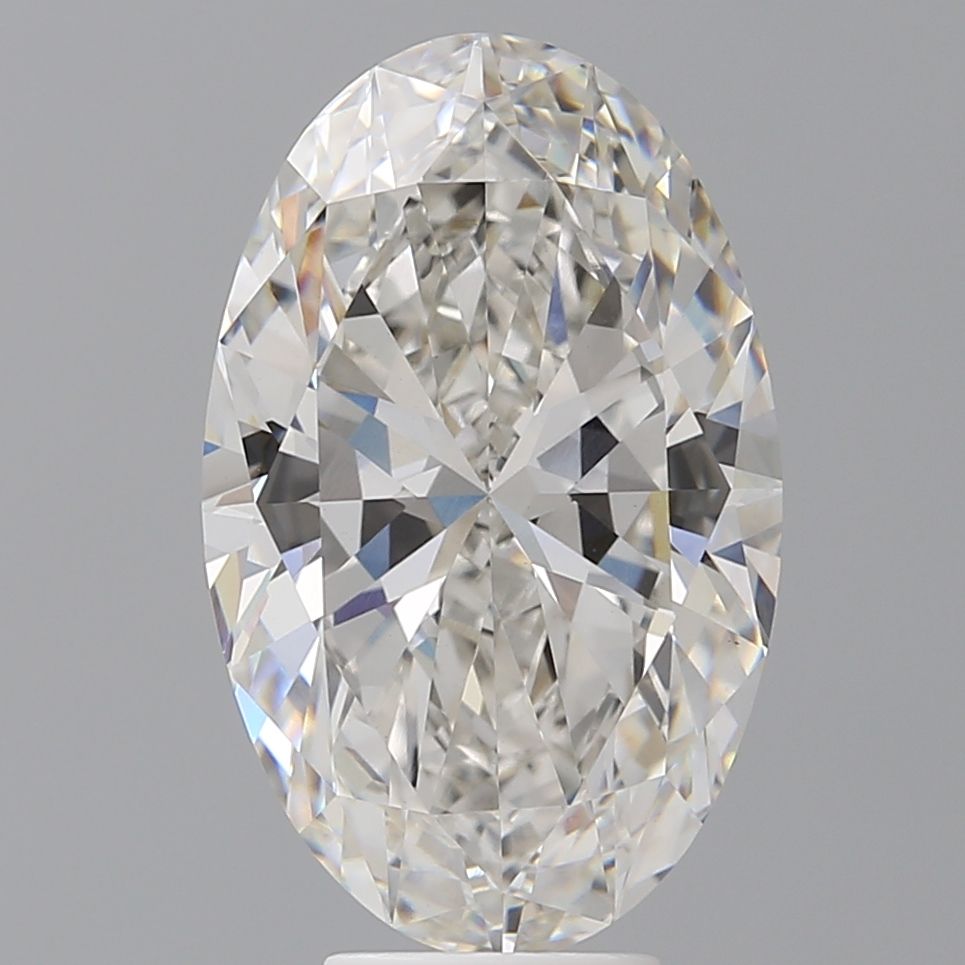 7.01 ct. oval Lab Grown Diamond front image