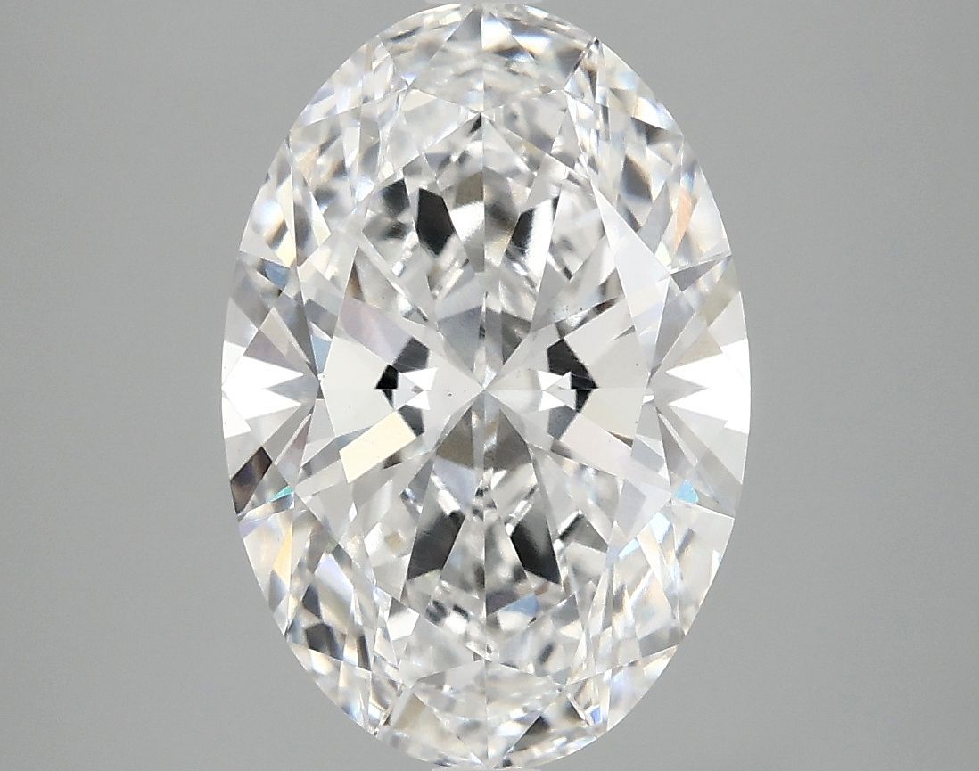 3.70 ct. oval Lab Grown Diamond front image