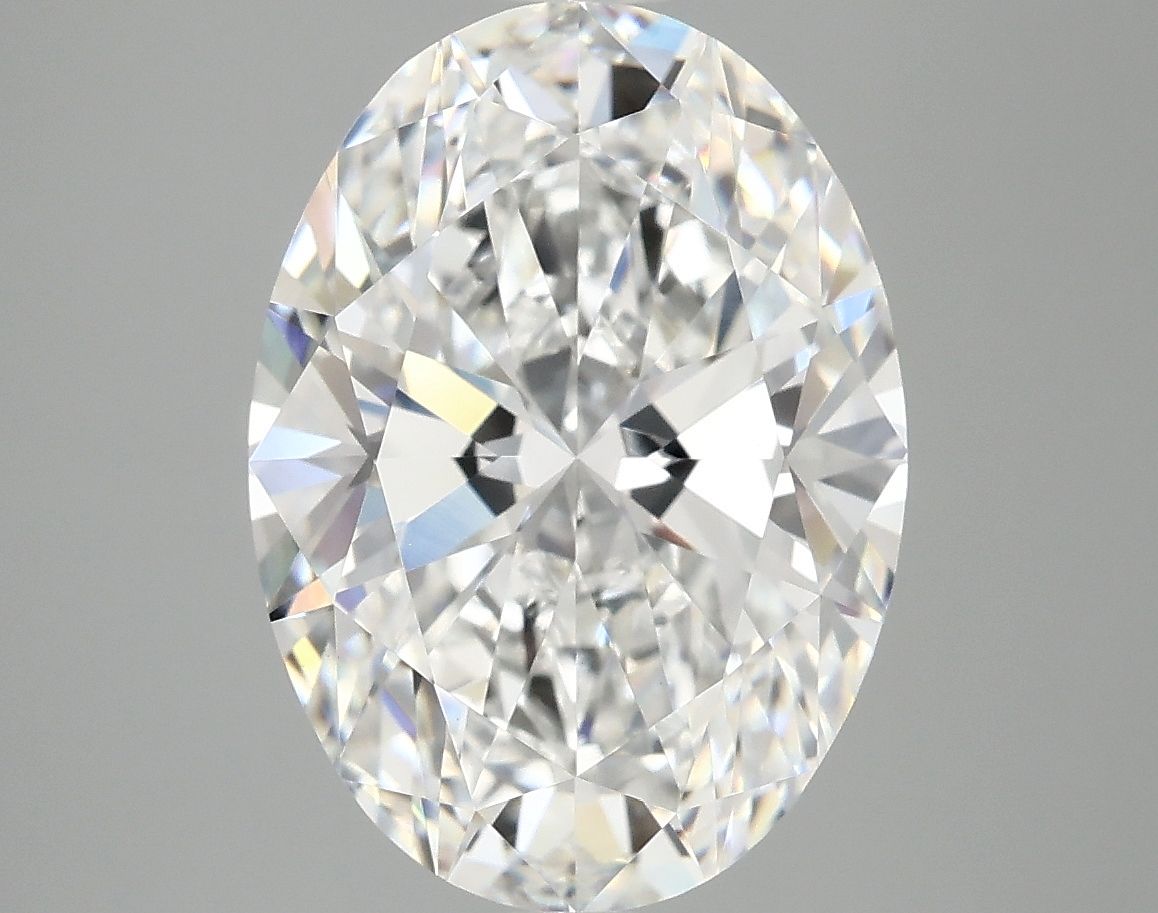 5.01 ct. oval Lab Grown Diamond front image