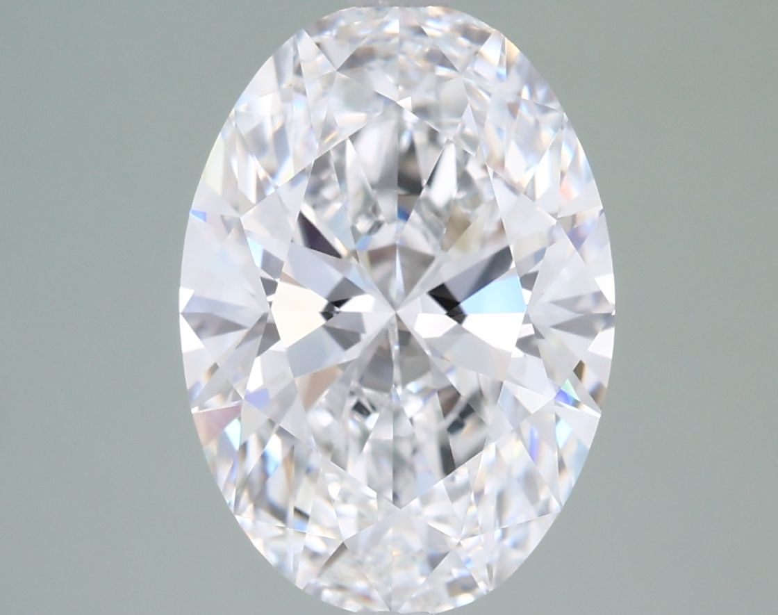 3.10 ct. oval Lab Grown Diamond front image