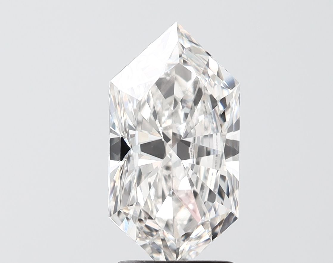 2.5 ct lab-grown Hexagonal Diamond