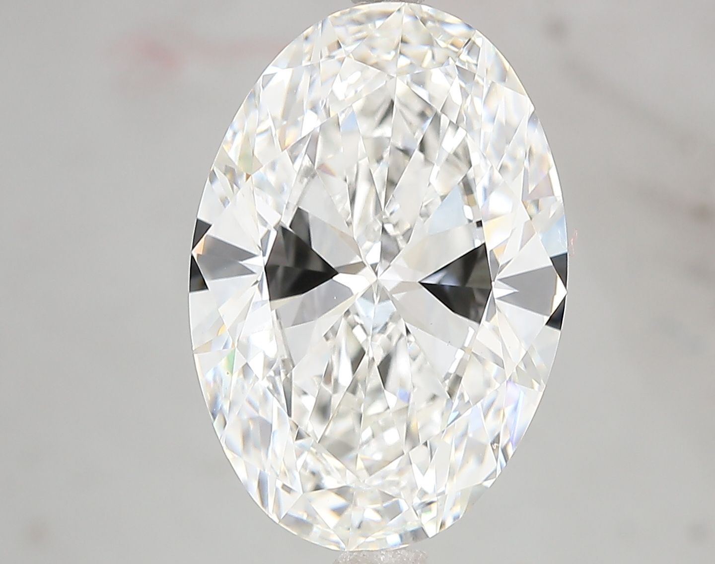 7.01 ct. oval Lab Grown Diamond front image
