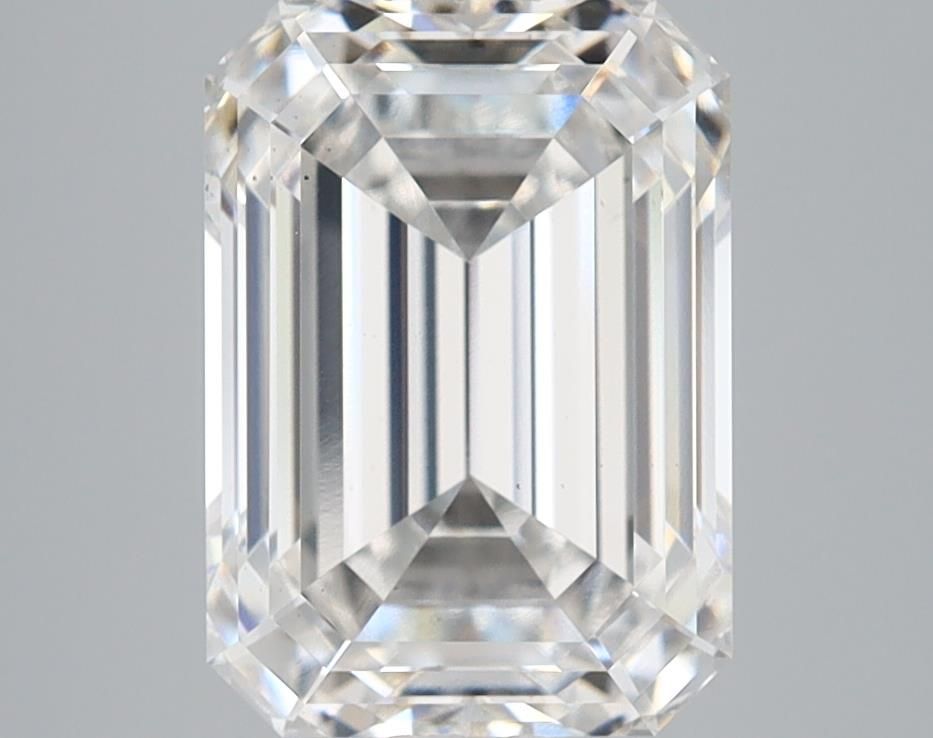 3.60 ct. emerald Lab Grown Diamond front image