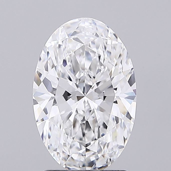 2.08 ct. oval Lab Grown Diamond front image