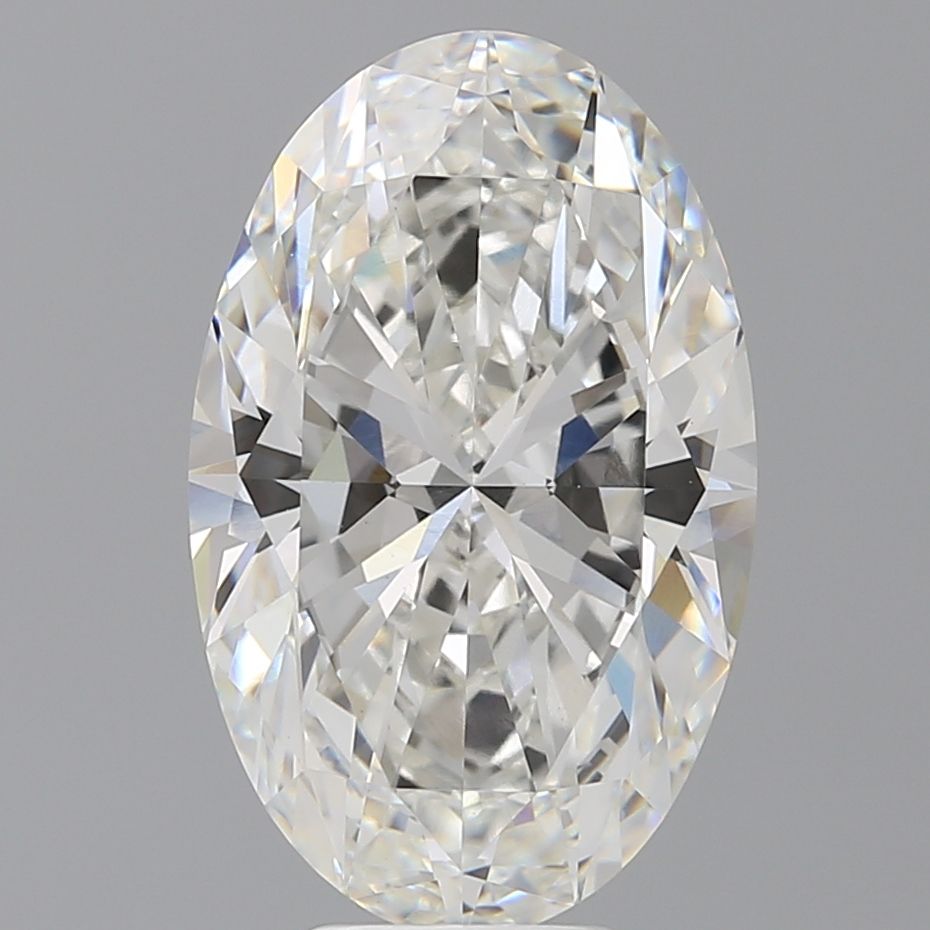 6.57 ct. oval Lab Grown Diamond front image