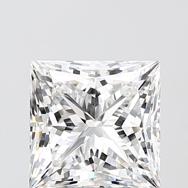 3.10 ct. princess Lab Grown Diamond front image