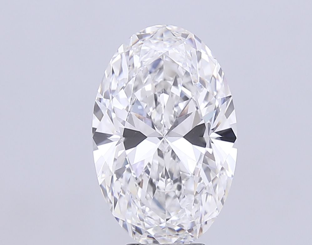 6.01 ct. oval Lab Grown Diamond front image