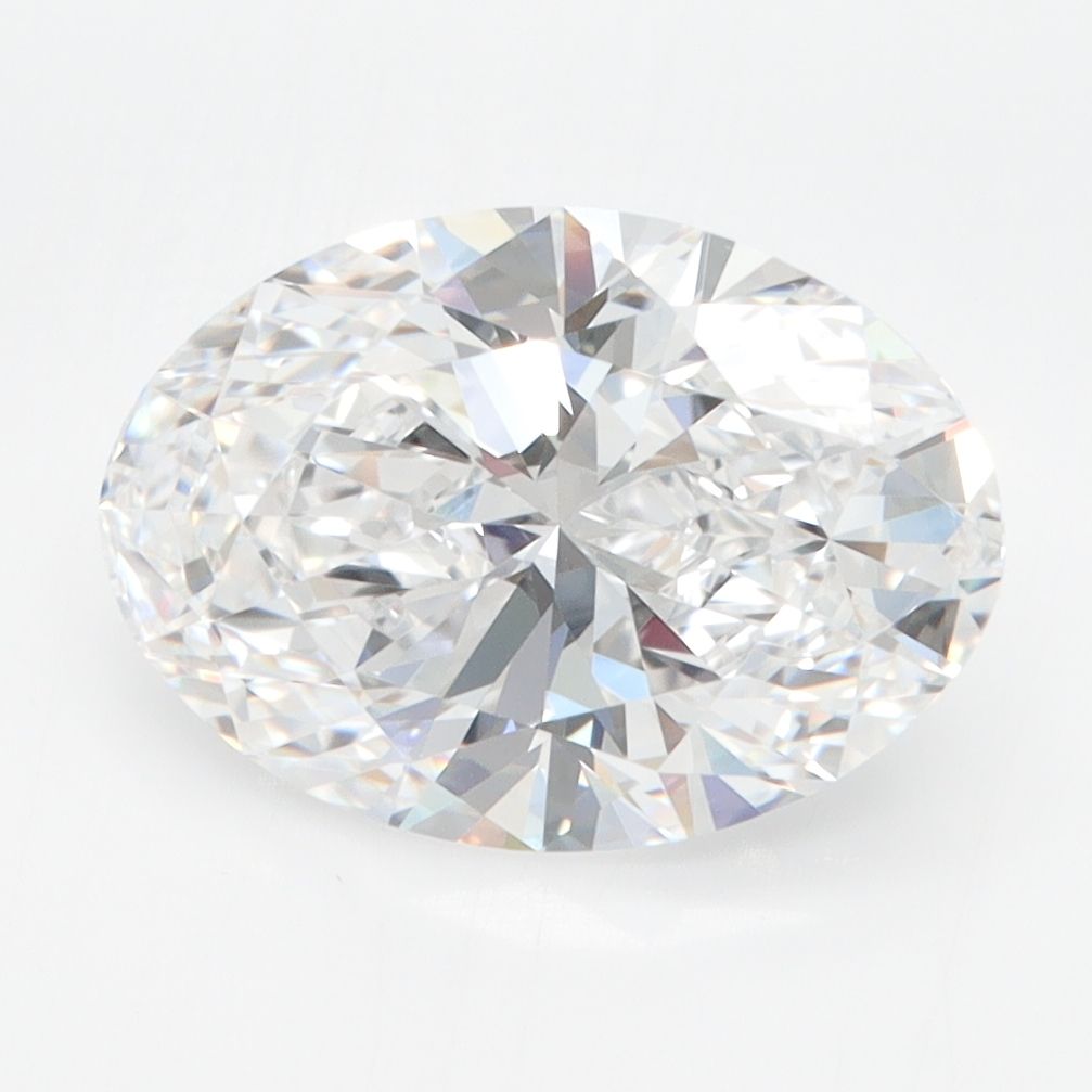 3.09 ct. oval Lab Grown Diamond front image