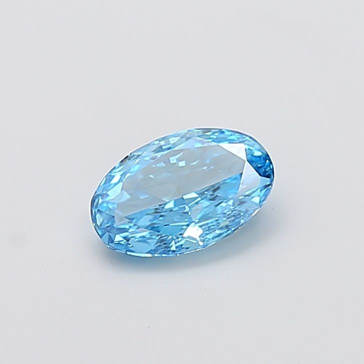 1.03 CT Fancy Vivid Blue OVAL