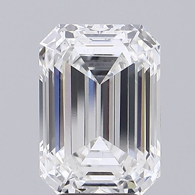 4.09 ct. emerald Lab Grown Diamond front image