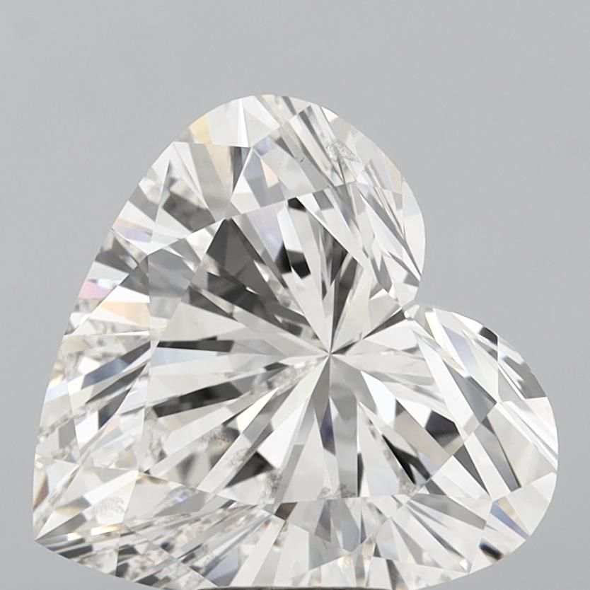 7.04 ct. heart Lab Grown Diamond front image