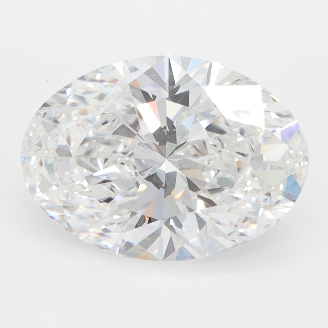 4.08 ct. oval Lab Grown Diamond front image