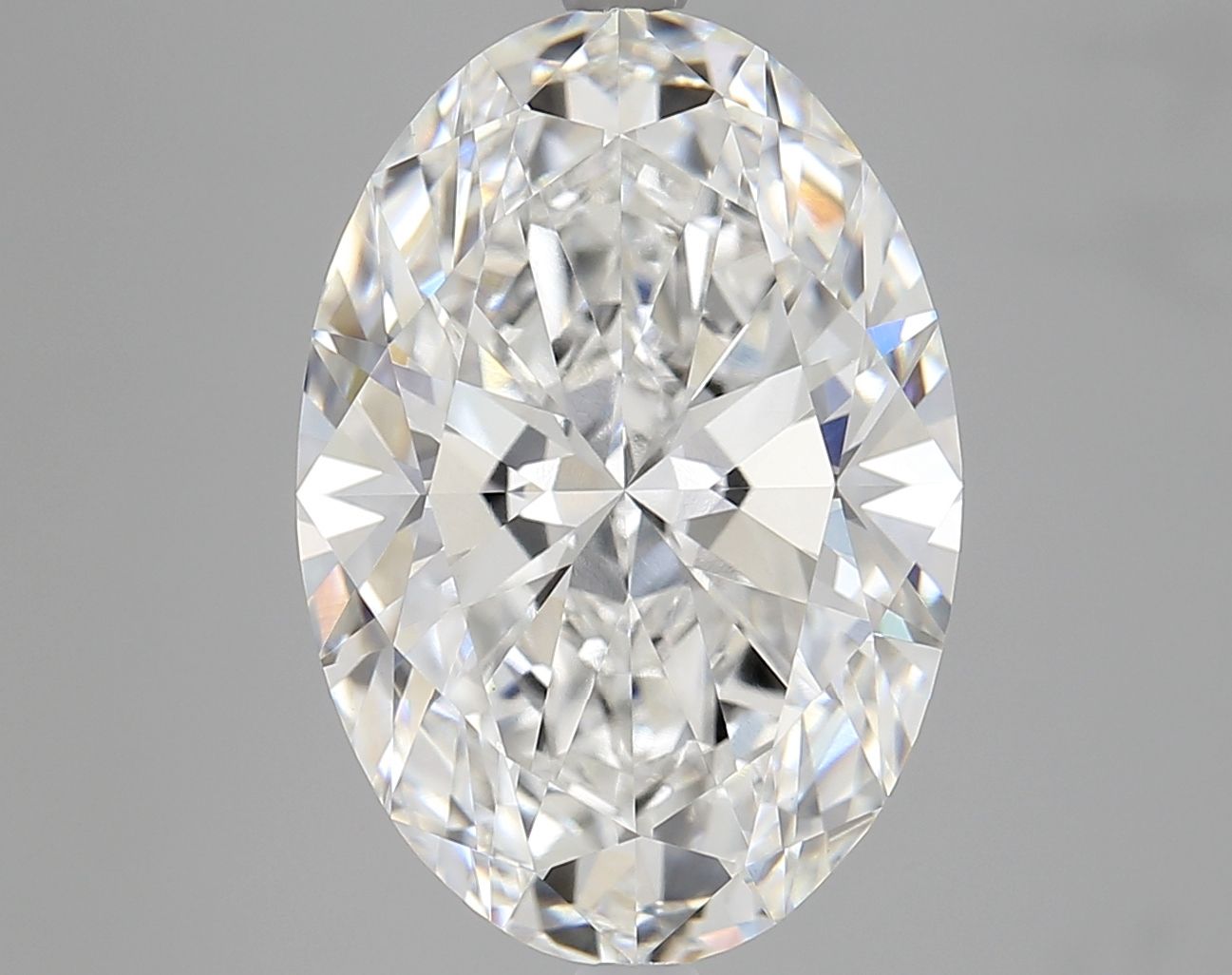 7.05 ct. oval Lab Grown Diamond front image