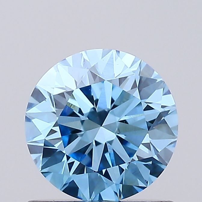 0.87 CT Fancy Vivid Blue ROUND