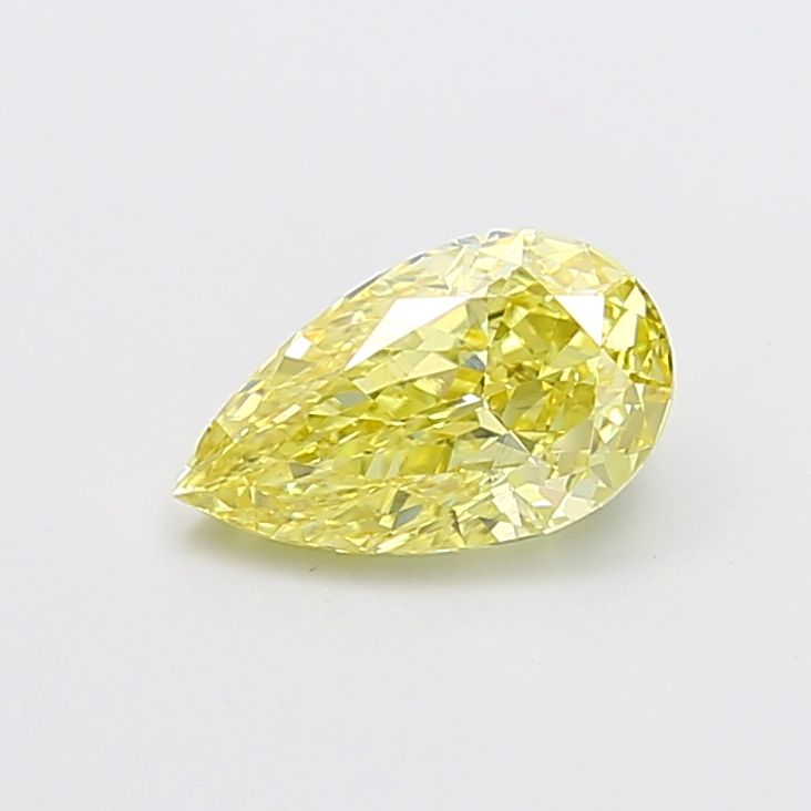 1.55 CT Fancy Intense Yellow PEAR