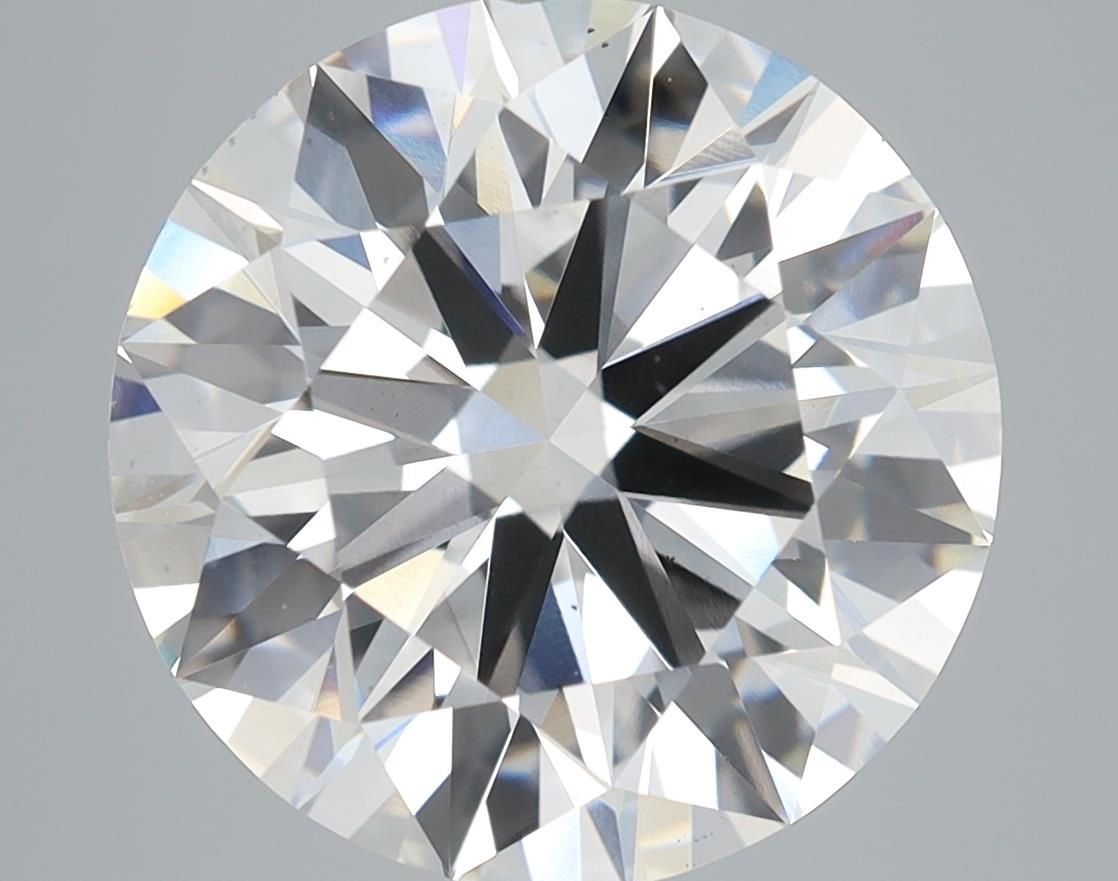 7.03 ct. round Lab Grown Diamond front image