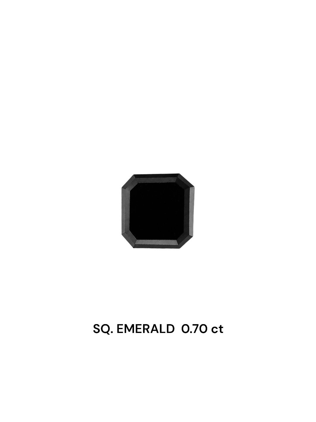 Diament 0.7 ct Fancy Black/VVS2