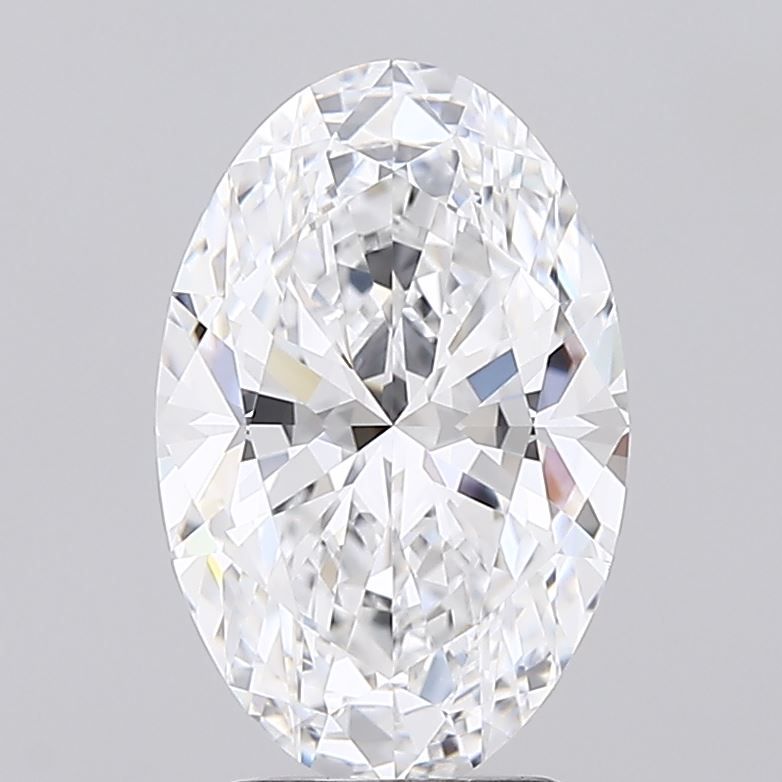 3.02 ct. oval Lab Grown Diamond front image